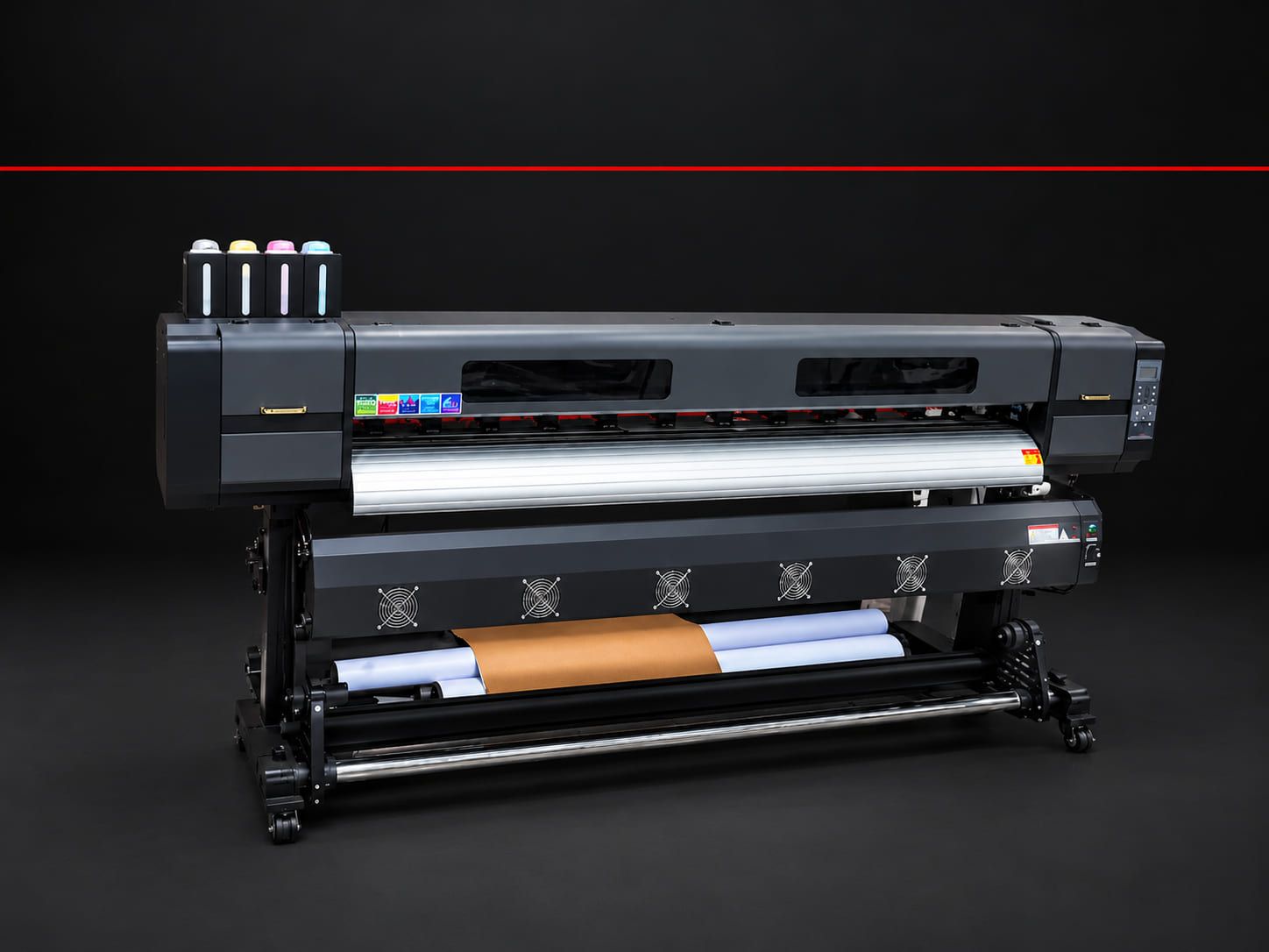 Epson XP600 roll-to-roll printer on the Impression floor